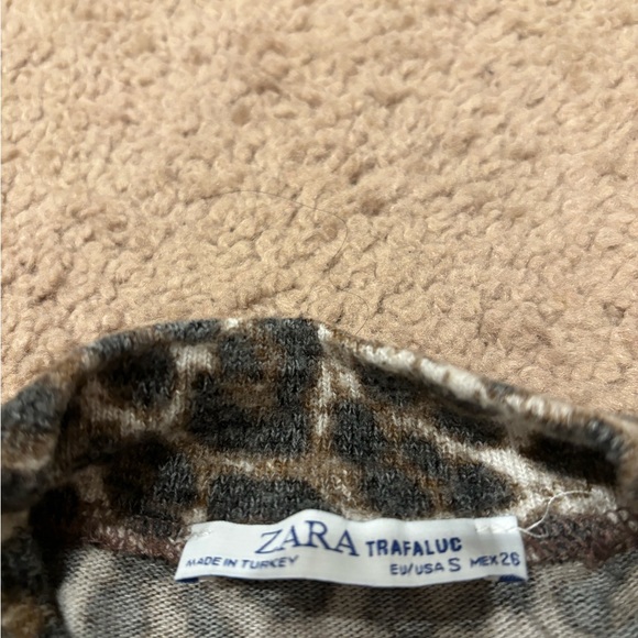 Zara leopard print top size small - Picture 3 of 3